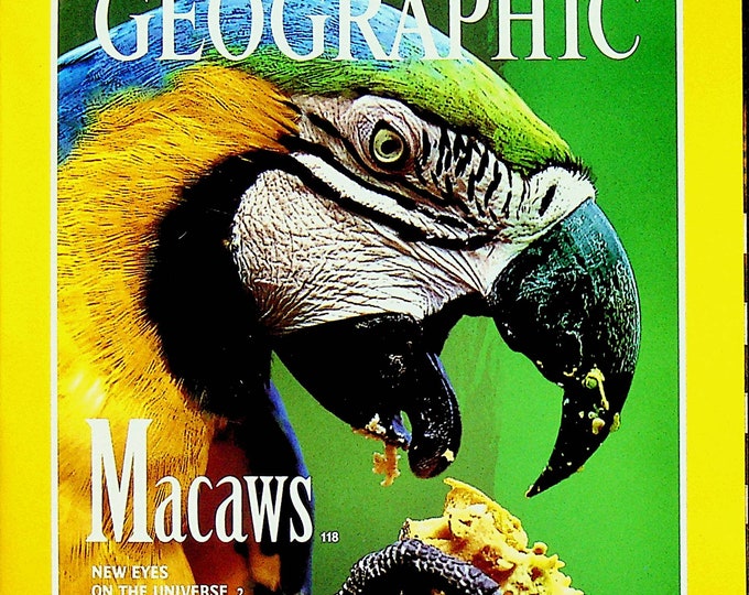 National Geographic January 1994 Macaws, Universe, Flood of '93, Des Moines, Kyusu (Magazine: Nature, Geography)