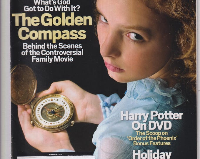 Entertainment Weekly December 14, 2007 The Golden Compass, Harry Potter on DVD, Holiday Gift Guide (Magazine: Movies, Music, Television)