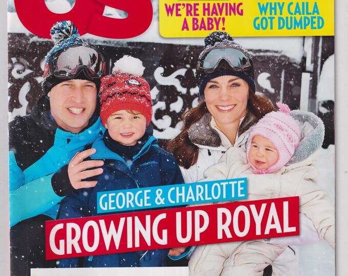 US Weekly March 28, 2016 Prince George, Princess Charlotte, JoJo Fletcher, Behati Prinsloo, Adam Levine (Magazine: Celebrity, Gossip)