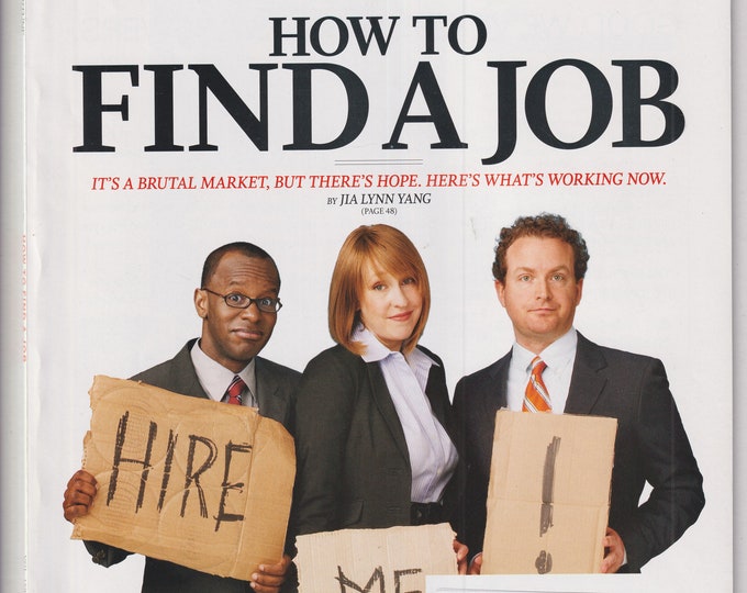 Fortune April 13,  2009 How to Find a Job, AIG, Marc Dreier (Magazine: Business, Finance)