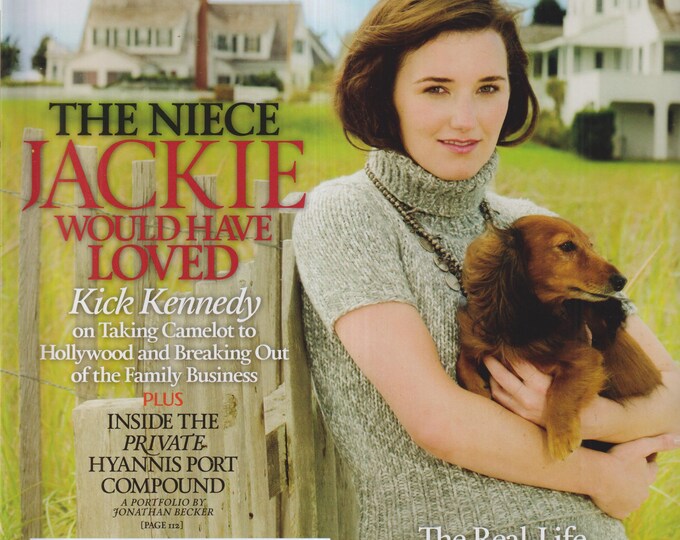 Town & Country December 2012 Kick Kennedy, The Niece Jackie Would Have Loved, Real Life Da Vinci Code (Magazine: Lifestyle)