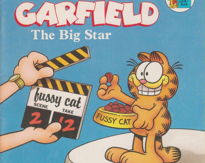 Garfield The Big Star - A Golden Look Look Book (Softcover: Children's Picture Book) 1988