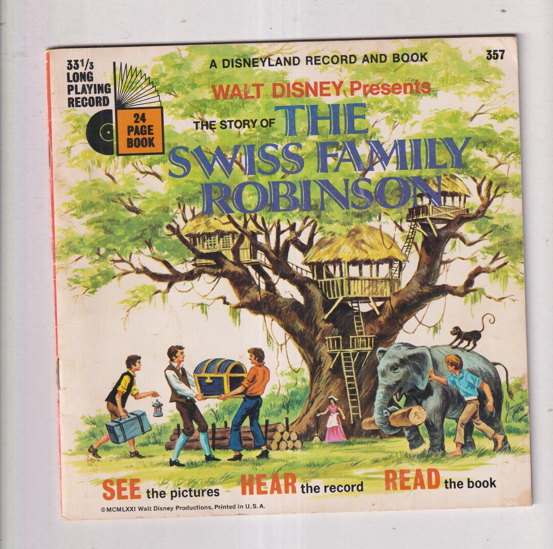 Walt Disney the Swiss Family Robinson (BOOK ONLY) (paperback: Picture ...