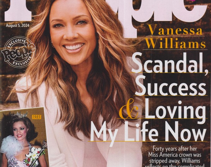 People August 5, 2024 Vanessa Williams, Elizabeth Taylor, Taylor Swift, Noah Presgrove (Magazine: Celebrity, Gossip)