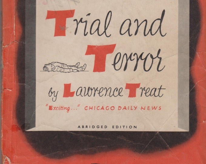 Bestseller Mystery Trial and Terror by Lawrence Treat  (Vintage  Mystery, Pulp Fiction)  1949