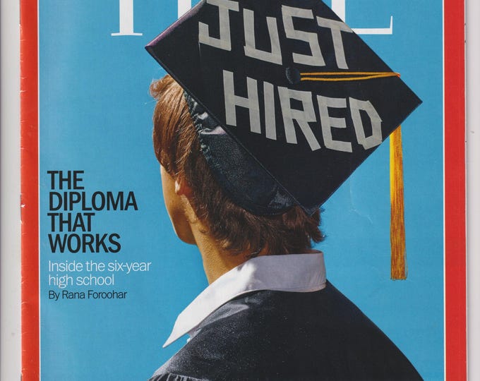 Time February 14, 2014 6-Year High School, Saving Mexico, Disney's Frozen, Mammograms (Magazine: Politics, Current Events)