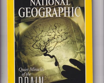 National Geographic June 1995 The Brain, Sea Otters, Israel's Galilee, Holy Land, Puget Sound