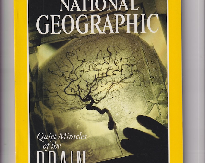 National Geographic June 1995 The Brain, Sea Otters, Israel's Galilee, Holy Land, Puget Sound