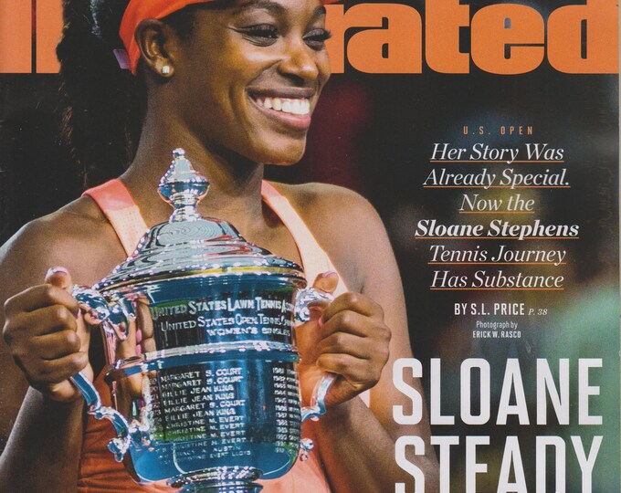 Sports  Illustrated September 18, 2017 Sloane Steady - US Open Her Story Was Already Special.