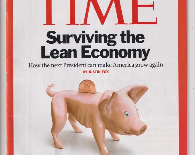 Time May 26, 2008 Surviving The Lean Economy, John McCain, China's Quake, High School Musicals (Magazine: News, Current Events)