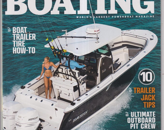 Boating September 2017 Blackfin is Back, Pet Life Jackets, New Suzuki, Pilot Training (Magazine: Boating, Outdoor Recreation)