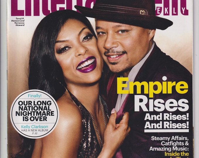 Entertainment Weekly March 6, 2015 Taraji P Henson, Terrence Howard, Empire Rises, Oscars! (Magazine: Movies, Music, Celebrities)