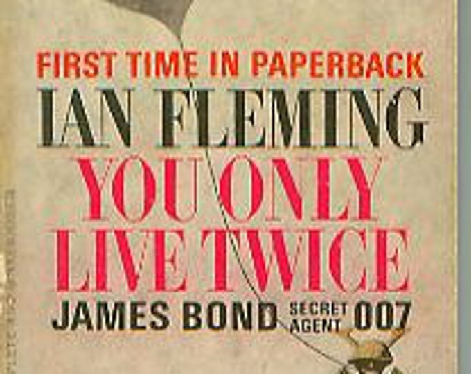 You Only Live Twice by Ian Fleming (Vintage Paperback..Bond...James Bond) 1965