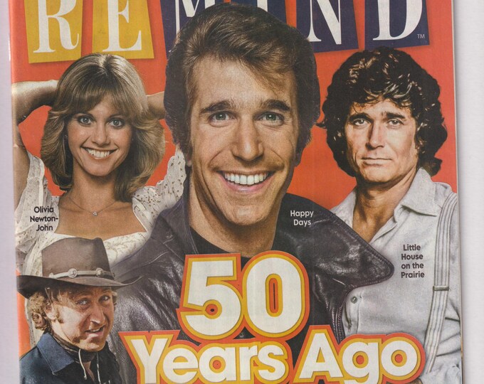 ReMIND 2024 50 Years Ago, A Look Back At 1974 (Magazine: Nostalgia, Puzzles, Celebrities)