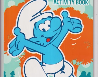 The Smurfs Jumbo Coloring and Activity Book (Coloring Book: Children Ages 4-8) 2021