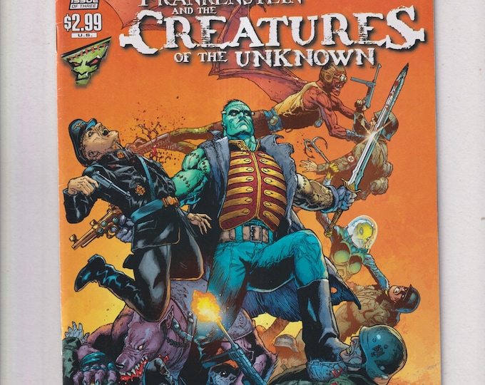 Frankenstein and the Creatures of the Unknown #1 Flashpoint DC Comics August 2011 (Comic: Fantasy, Supernatural, Horror)