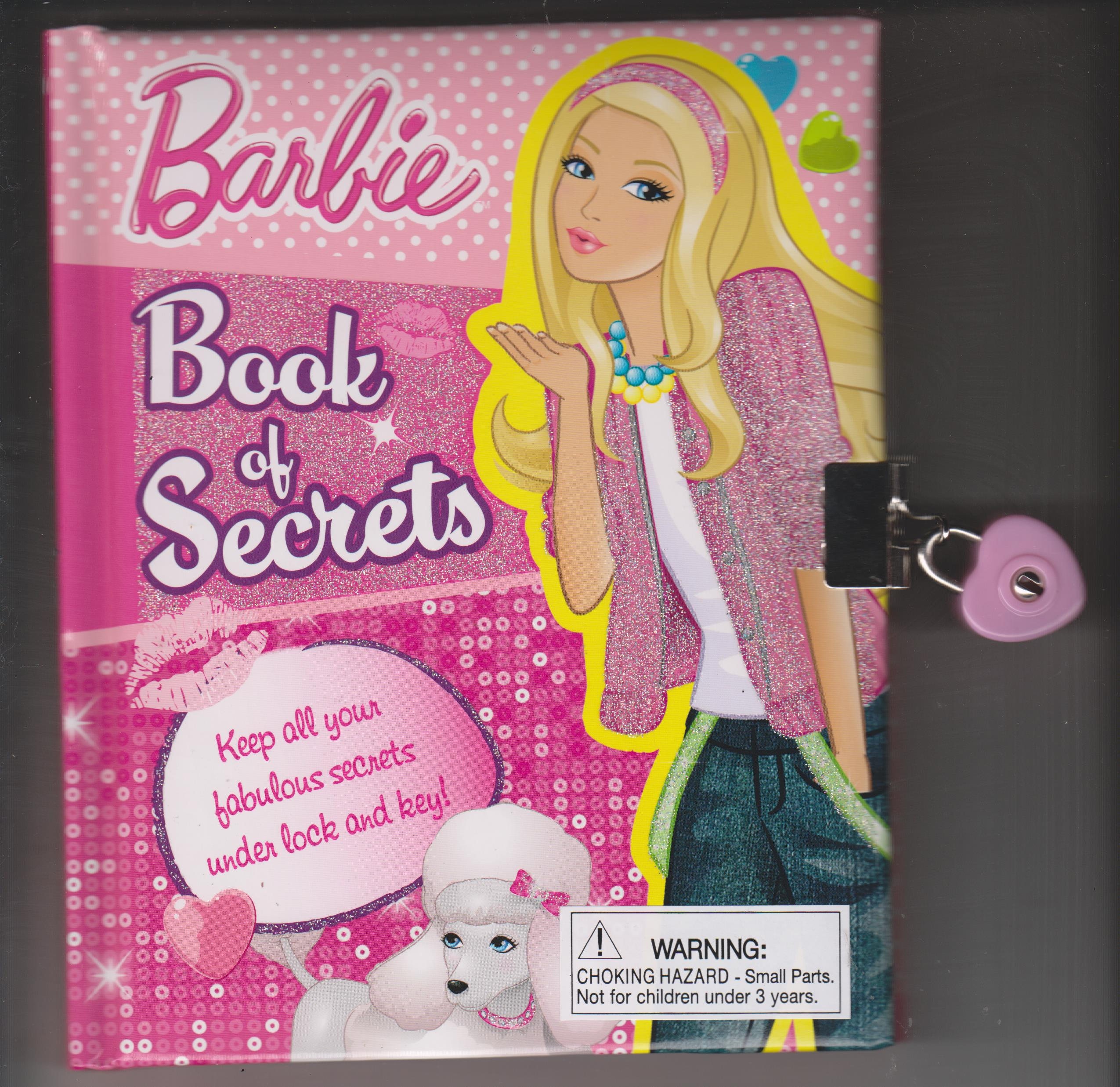 Barbie Book of Secrets (Lock & Key included)