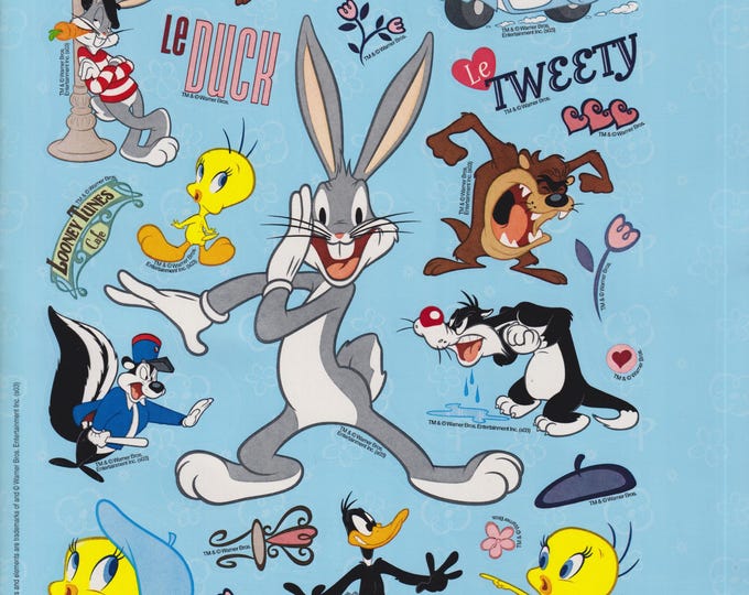 Looney Tunes Stickers, Bookmark, Doorhanger, Figures and more