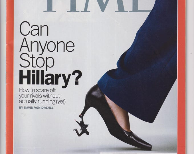 Time January 27, 2014 Hillary Clinton, Iran, Blogging Cancer, Marijuana  (Magazine: Politics, Current Events)