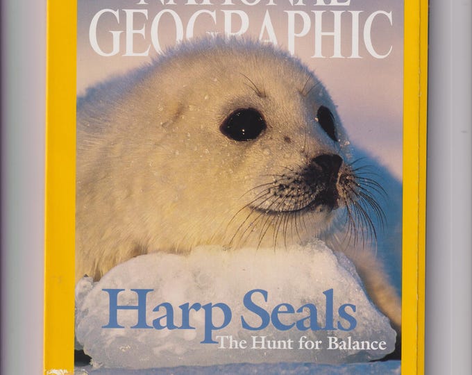National Geographic March 2004  Harp Seals,  Rain Forest, Armenia, Talladega, British Columbia