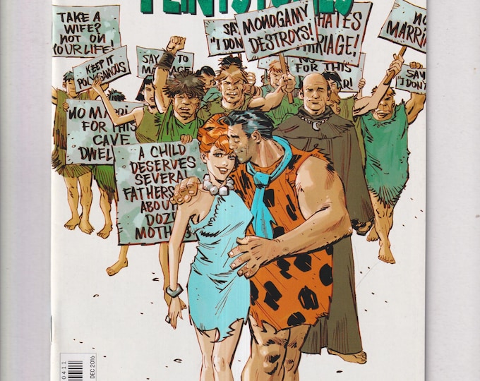 Hanna Barbera The Flintstones #4 December 2016 DC Comics (Comic: Cartoon, Humor)