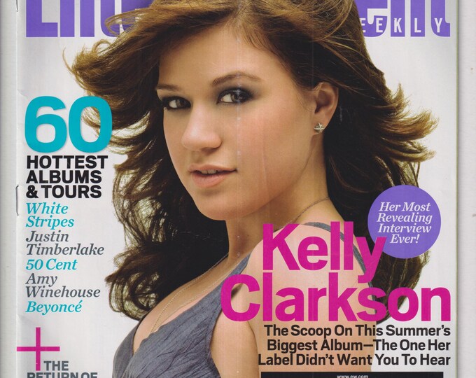 Entertainment Weekly May 25, 2007 Kelly Clarkson, 60 Hottest Albums & Tours, Return of Star Trek, Hulk (Magazine: Movies, Music, Television)