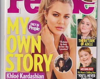 People November 9, 2015 Khloe Kardashian, Lamar Odom, Bindi Irwin, Adele, Timmothy Pitzen (Magazine: Celebrity, Gossip)