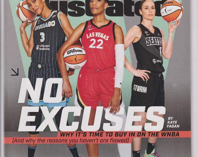 Sports Illustrated June 2021 Candace Parker, A'Ja WIlson, Sue Bird WNBA - No Excuses (Magazine: Sports)
