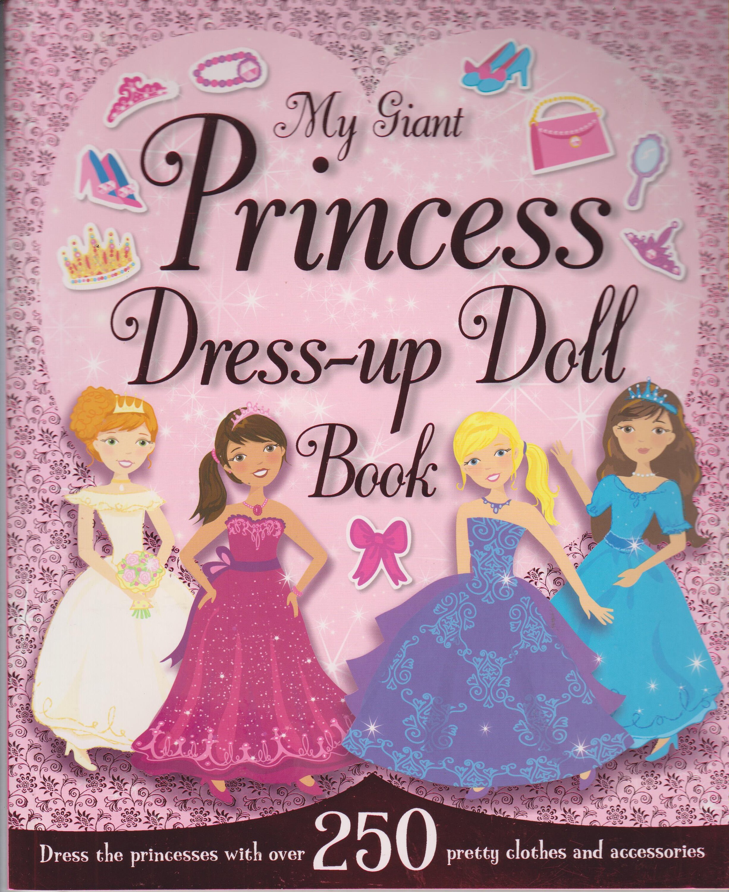 my giant dress up doll book