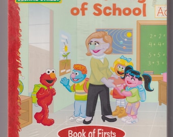 Sesame Streets Book of Firsts   (Set of 8 Books)  First Day of School, Using The Bathroom (Softcover: Children's Picture Books Age 4-8) 2010