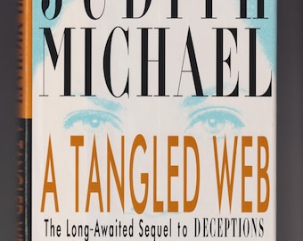 A Tangled Web by Judith Michael (Hardcover: Romance Suspense)  1994