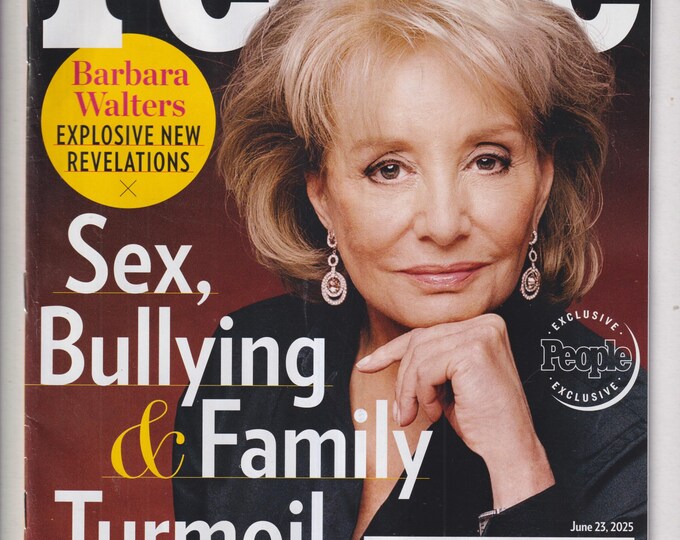 People June 23, 2025 Barbara Walters, Titan Sub Disaster, Plastic Surgery Confessions (Magazine: Celebrity)