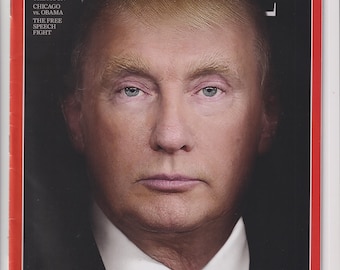 Time July 30, 2018 The Summit Crisis (Trump/Putin As One Cover), Chicago vs. Obama, Free Speech Fight (Magazine: Commentary, Politics, News)
