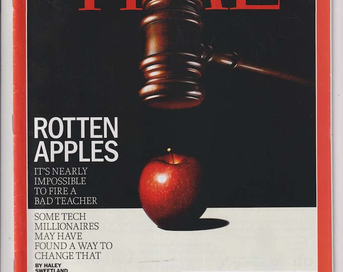 Time November 3, 2014 Bad Teachers, Ebola, Kansas City Royals, Kobani  (Magazine: News, Current Events)