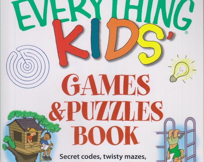 The Everything Kids' Games & Puzzles Book (Softcover: Children's, Puzzles, Activity)  2012