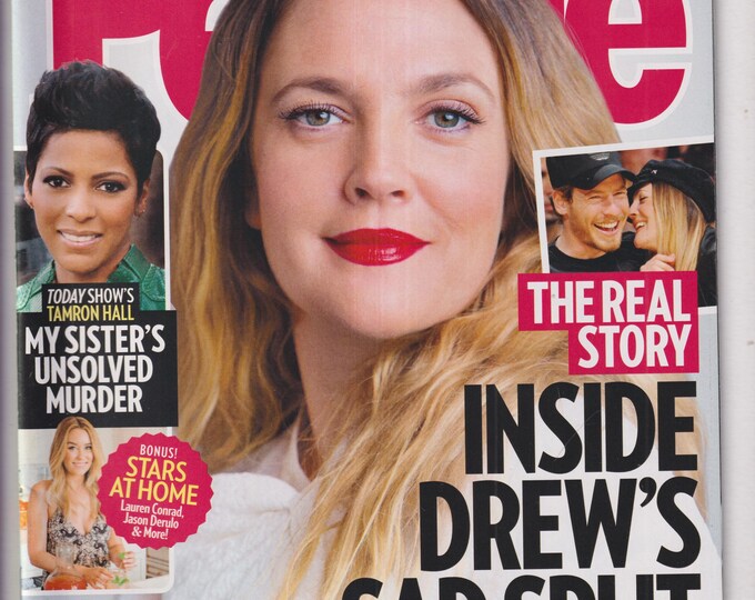 People April 18, 2016 Drew Barrymore, Tamron Hall, Patty Duke, Khloe Kardashian, Stars at Home (Magazine: Celebrity, Gossip, True Crime)