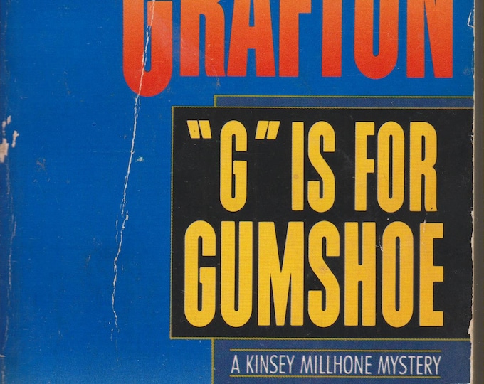 G is for Gumshoe by Sue Grafton  (A Kinsey Millhone Mystery, Paperback) 1991