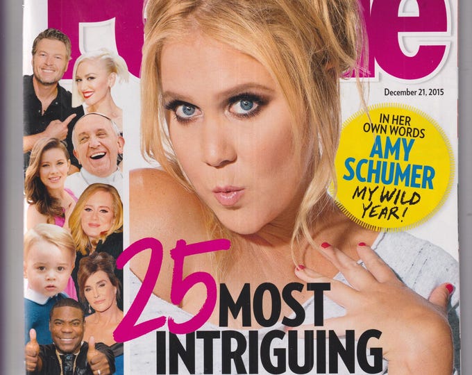 People December 21, 2015 Amy Schumer 25 Most Intriguing People, San Bernardino, Kim Kardashian (Magazine: Celebrity, Gossip)