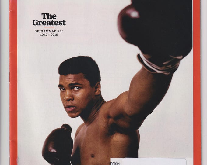 Time June 20, 2016 Muhammad Ali The Greatest  1942-2016  (Magazine: News, Politics,  Current Events)