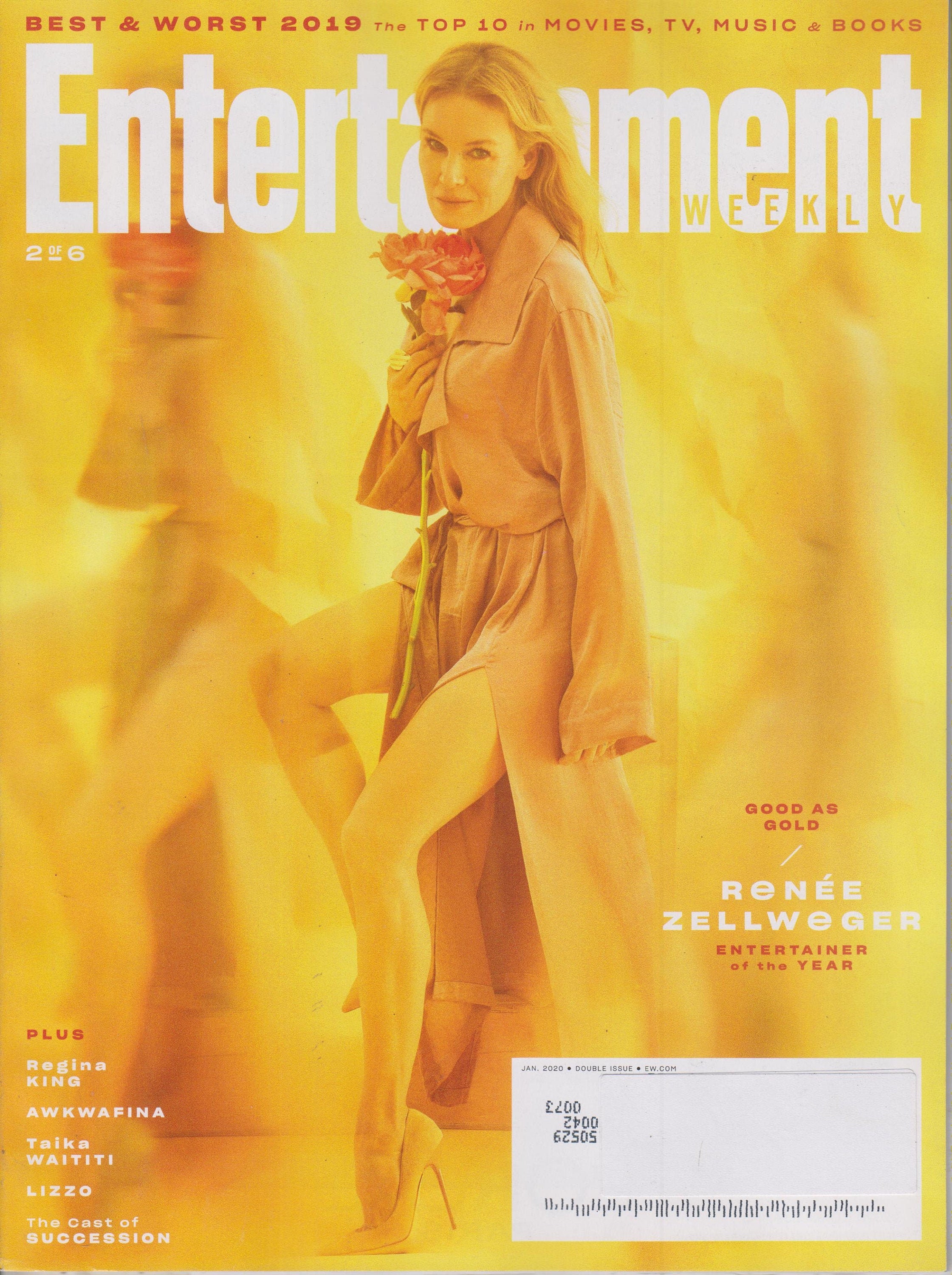 Entertainment Weekly January 2020 Renee Zellweger Entertainer of the