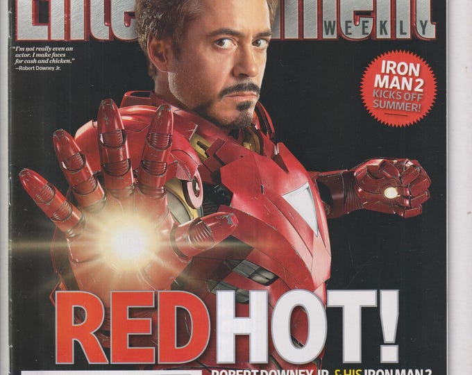 Entertainment Weekly May 7, 2010 Robert Downey Jr. Red Hot! Iron Man 2, Betty White, Modern Family  (Magazine: Movies, TV, Celebrities)