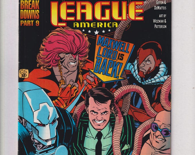 Justice League America #57 DC Comics December 1991 (Comic: Action, Superheroes)