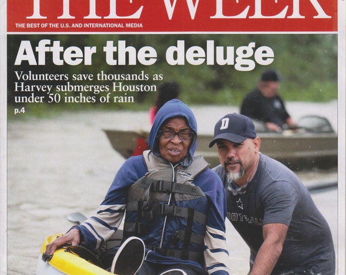 The Week September 8, 2017 After the Deluge Hurricane Harvey, Donald Trump, Gurmeet Singh (Magazine: Politics, News)