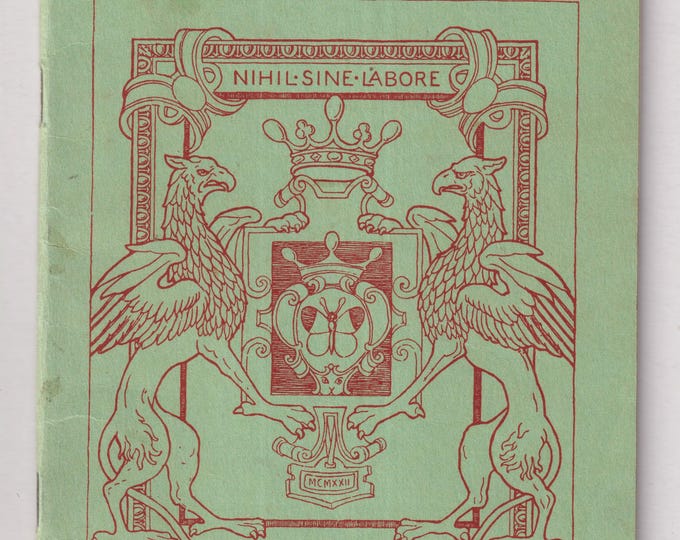 Titania's Palace Illustrated Guide by Major Sir Nevile Wilkinson (Staple bound Booklet: Travel, England) 1926