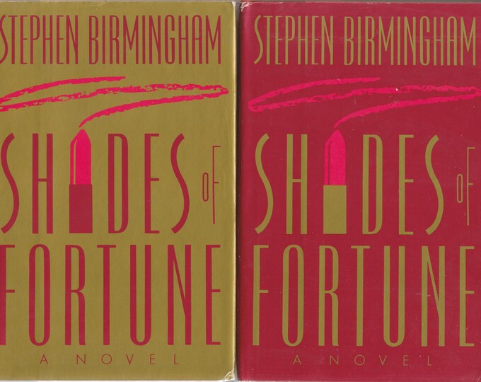Shades of Fortune by Stephen Birmingham (Hardcover: Fiction, Large Print 2 Volume Set) 1989