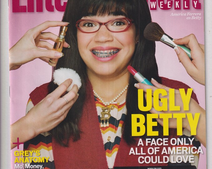 Entertainment Weekly march 16, 2007 America Ferrera Ugly Betty, Saving Britney Spears, Grey's Anatomy (Magazine: Movies, Music, Television)