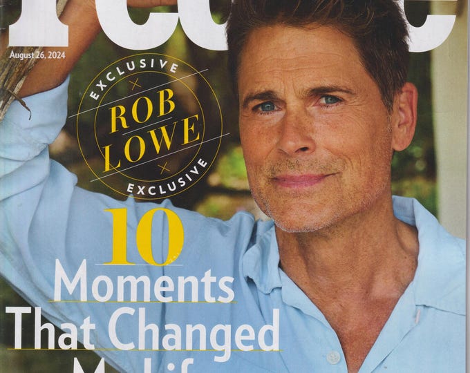 People August 26, 224 Rob Lowe, Ryan Reynolds, Taylor Swift  (Magazine: Celebrity, Gossip)