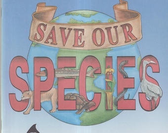 Save Our Species Endangered Species Coloring Book (Softcover: Children, Educational) 1991