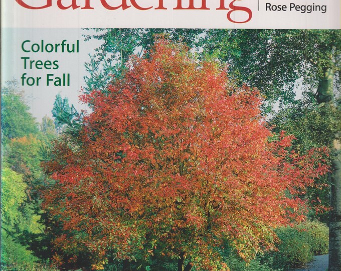 Taunton's Fine Gardening December 2001 Colorful Trees For Fall, Growing Orchids, Pebble Mosaics, Water Features (Magazine: Gardening)
