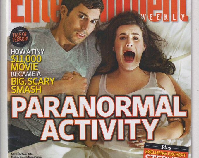 Entertainment Weekly November 6, 2009 Micah Sloat, Katie Featherston, Paranormal Activity,(Magazine: Music, Film, TV, Celebrities)
